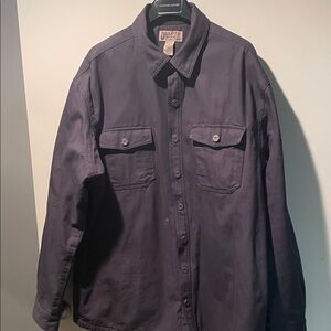 Duluth Trading Co Men's Dark navy Shirt Jacket